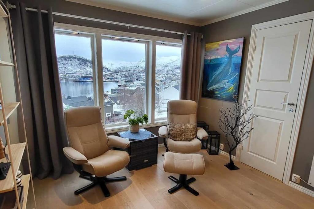Nice House With A Great View! Skjervoy エクステリア 写真